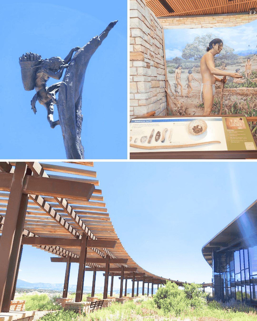 Mesa Verde Visitor and Research Center has several amazing exhibits about the cliff dwellings found within the park