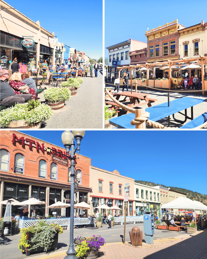 Downtown Idaho Springs is a little bit like a theme park!