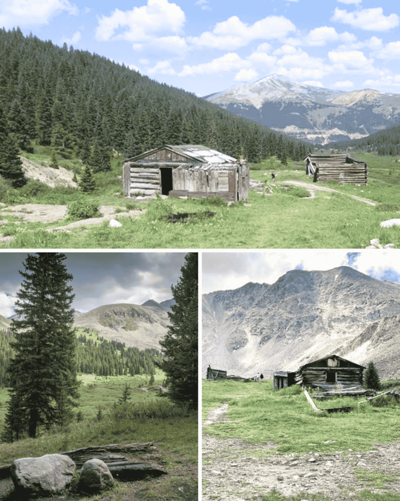 Mayflower Gulch Trail has amazing views, plenty of wildflowers, and historic mining cabins
