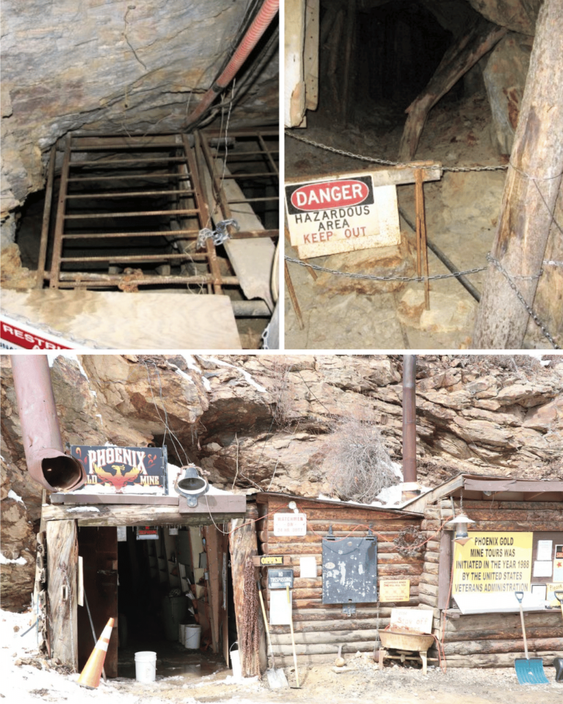 Stop at the Phoenix Gold Mine and learn about the gold mining and extraction process on a really cool tour