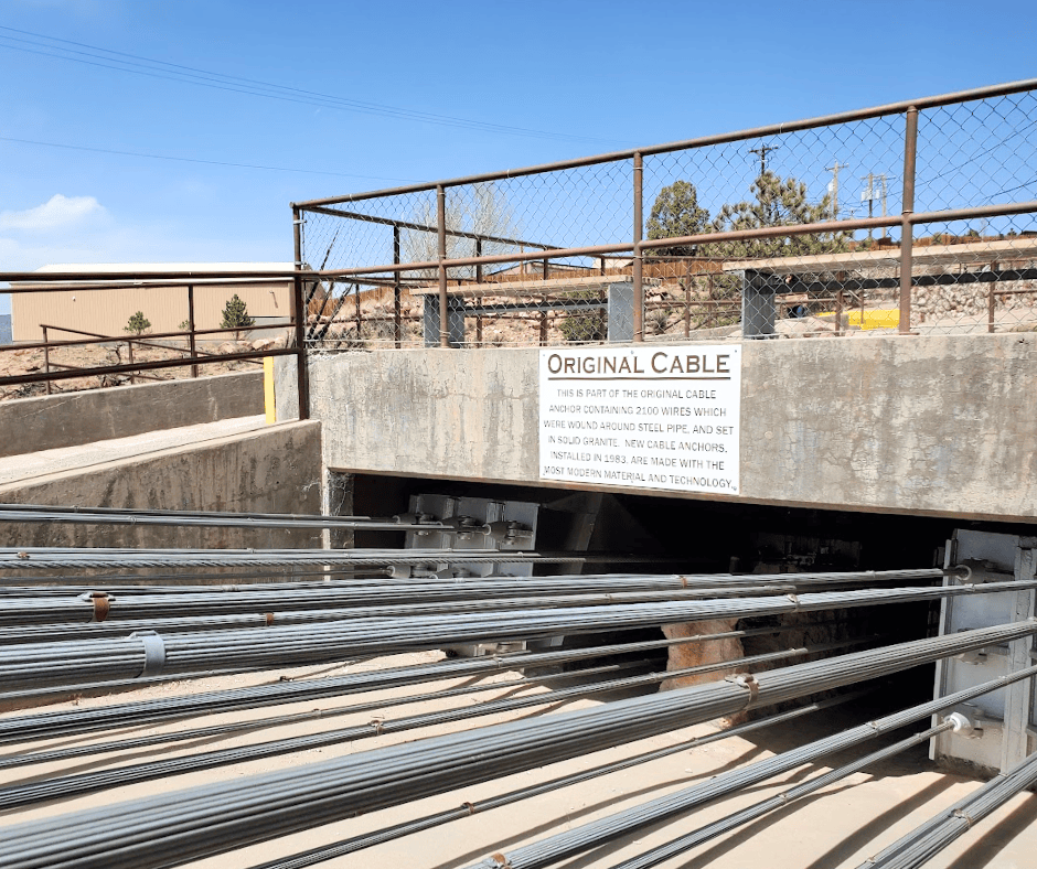 Be sure to leave the original bridge cables before you leave the Royal Gorge Bridge and Park