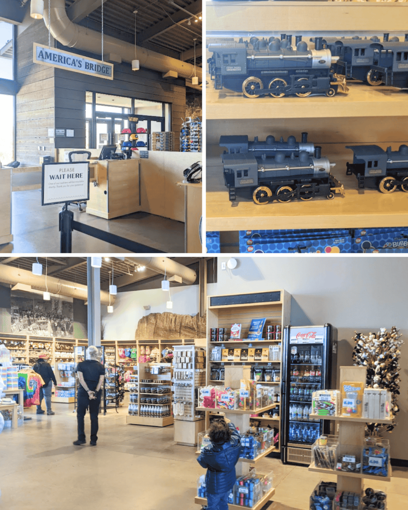 Check out the informative videos, souvenirs, toys, and more at the Royal Gorge Visitor Center