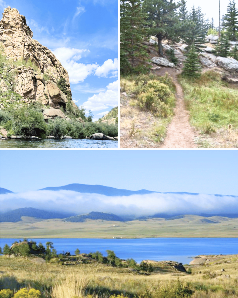 Eleven Mile State Park has great rocks to climb
