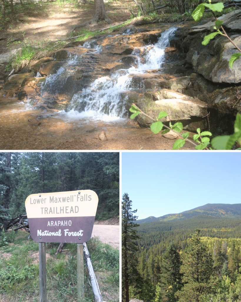 Maxwell Falls in Evergreen is a fun hike from Denver