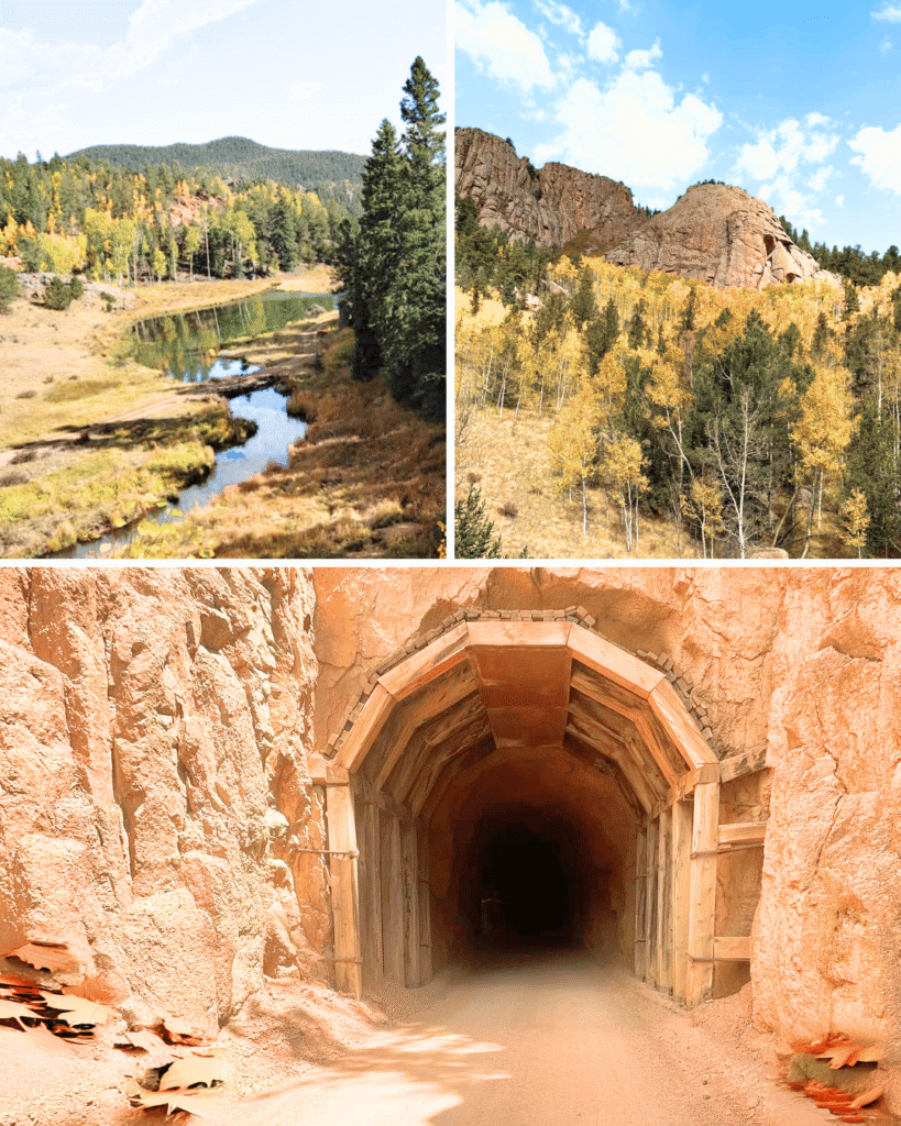 I love driving up Old Stage Road to Victor and Cripple Creek for leaf peeping in the Pikes Peak region.