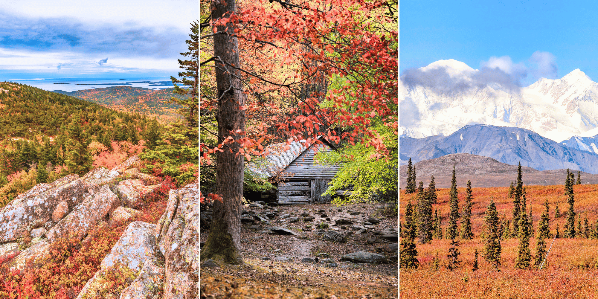 My favorite parks to visit in fall are spread all across the US!