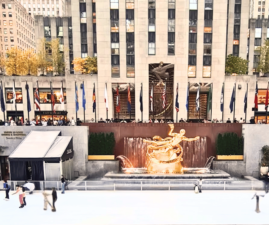 Rockefeller Ice rink opens early well in time for some fall fun