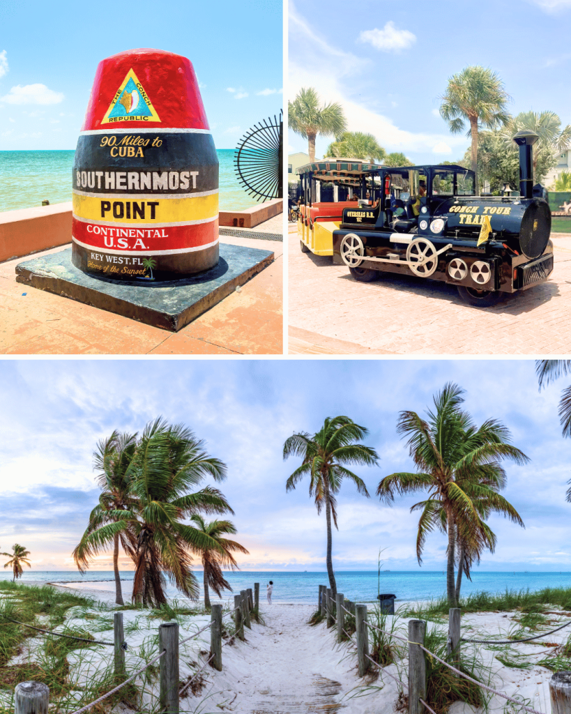 Key West promises historic homes, island food, pretty beaches, and party vibes.