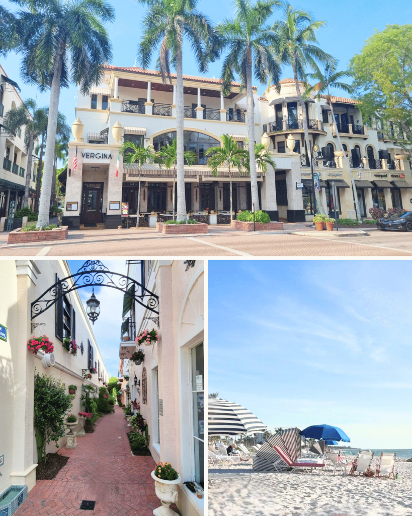 Naples, Florida is named after Naples, Italy and is lavish and stunning.