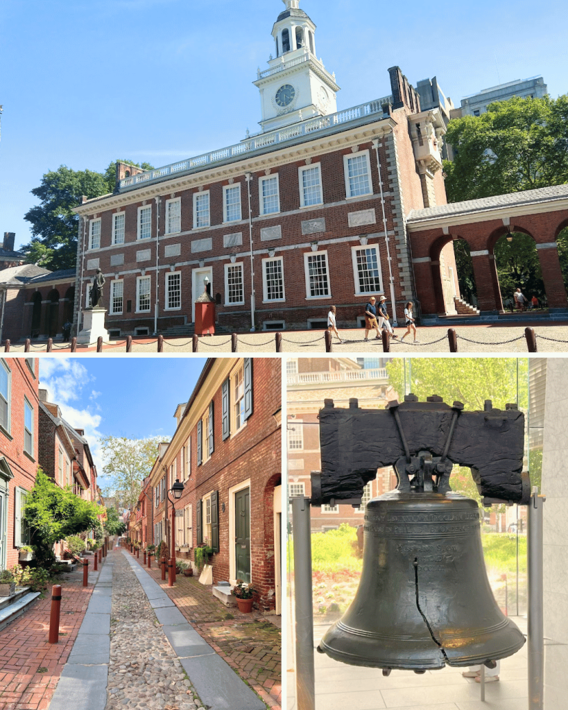 Philly is a great place to learn about the history of the country